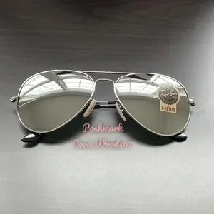 Ray-Ban | Accessories | Rayban Aviator Silver Flash Lenses  display picture 1